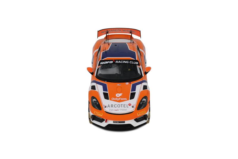Chargez l'image dans la visionneuse de la galerie, PORSCHE 718 CAYMAN GT4 RS CLUBSPORT E. HEYERDAHL / N. MALOY GT4 EUROPEAN SERIES 2024 OTTOmobile 1:18
