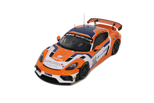 PORSCHE 718 CAYMAN GT4 RS CLUBSPORT E. HEYERDAHL / N. MALOY GT4 EUROPEAN SERIES 2024 OTTOmobile 1:18