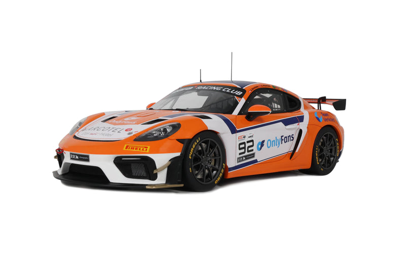 Chargez l'image dans la visionneuse de la galerie, PORSCHE 718 CAYMAN GT4 RS CLUBSPORT E. HEYERDAHL / N. MALOY GT4 EUROPEAN SERIES 2024 OTTOmobile 1:18
