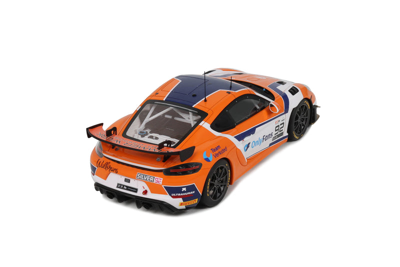 Chargez l'image dans la visionneuse de la galerie, PORSCHE 718 CAYMAN GT4 RS CLUBSPORT E. HEYERDAHL / N. MALOY GT4 EUROPEAN SERIES 2024 OTTOmobile 1:18
