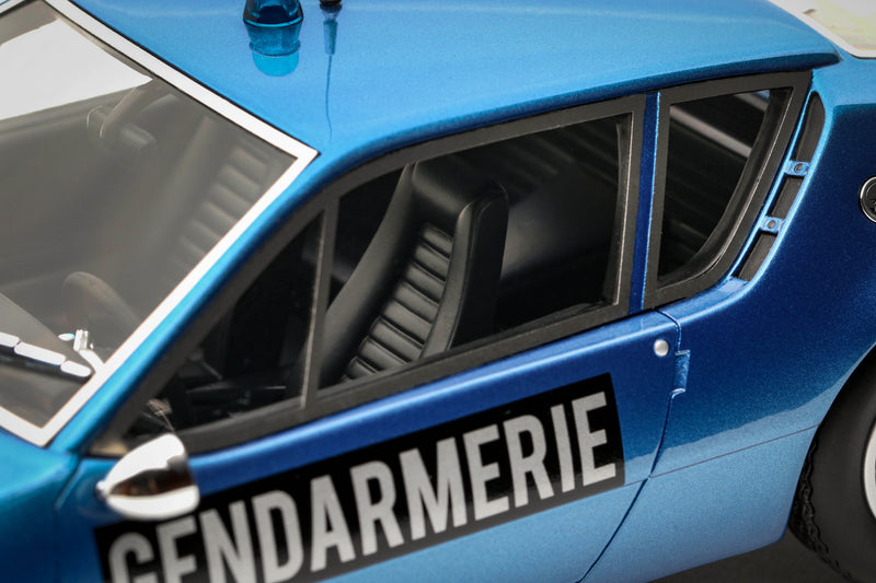 Chargez l'image dans la visionneuse de la galerie, ALPINE A310 1600VF GENDARMERIE BLEU 1974 OTTOmobile 1:18
