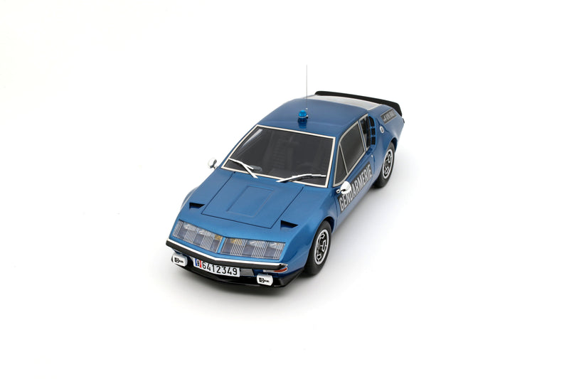 Chargez l'image dans la visionneuse de la galerie, ALPINE A310 1600VF GENDARMERIE BLEU 1974 OTTOmobile 1:18
