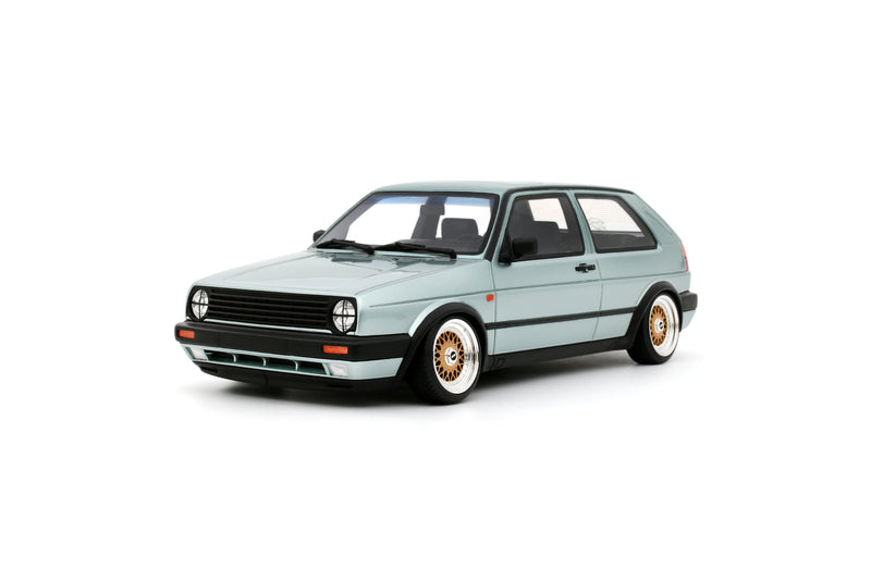 Load image into Gallery viewer, VOLKSWAGEN GOLF II GTI "STANCE" CALYPSO GREEN 1991 OTTOmobile 1:18
