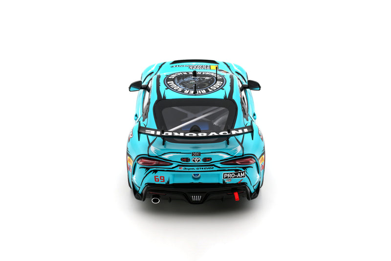 Load image into Gallery viewer, TOYOTA GR SUPRA GT4 EVO 2 A. MCINTOSH / P. THOMPSON BLUE 2025 OTTOmobile 1:18

