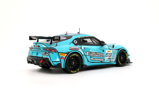 TOYOTA GR SUPRA GT4 EVO 2 A. MCINTOSH / P. THOMPSON BLUE 2025 OTTOmobile 1:18