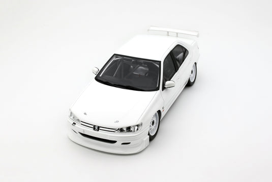 Peugeot 406 BY KHYZYL SALEEM WHITE 2024 OTTOmobile 1:18
