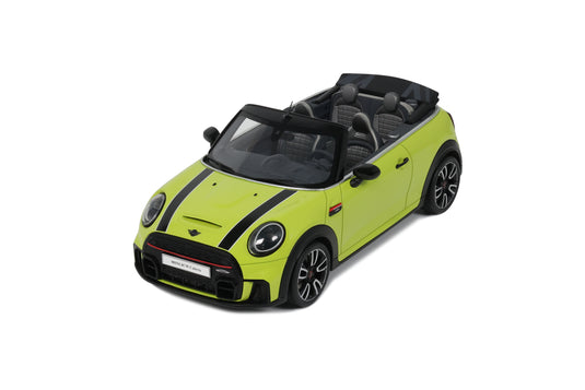 Mini COOPER JCW CABRIO JAUNE ZESTY C5H 2021 OTTOmobile 1:18