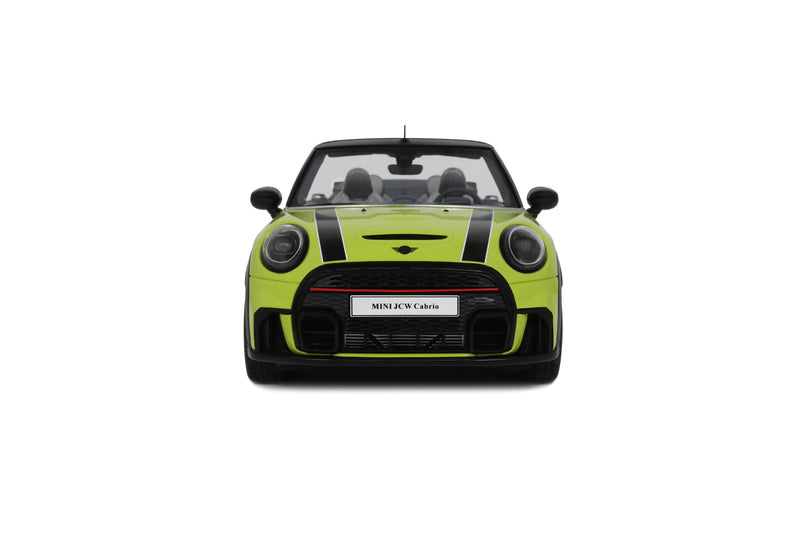 Chargez l'image dans la visionneuse de la galerie, Mini COOPER JCW CABRIO JAUNE ZESTY C5H 2021 OTTOmobile 1:18
