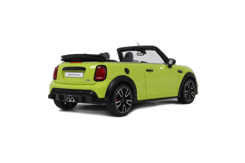 Chargez l'image dans la visionneuse de la galerie, Mini COOPER JCW CABRIO JAUNE ZESTY C5H 2021 OTTOmobile 1:18
