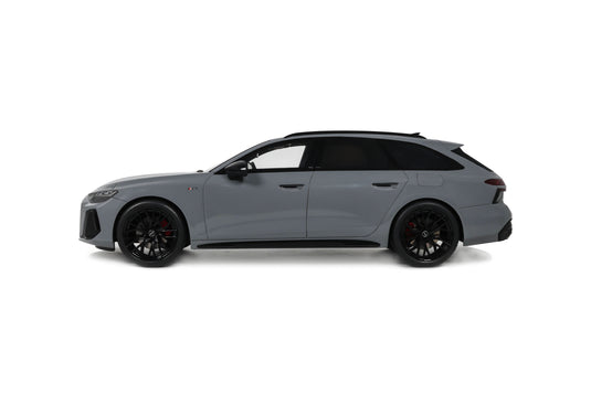 AUDI A6 AVANT E-HYBRID QUATTRO EDITION ONE NARDO GREY 2025 OTTOmobile 1:18