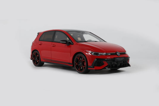 Volkswagen GOLF Mk.8 GTI 50TH EDITION TORNADO RED 2024 OTTOmobile 1:18