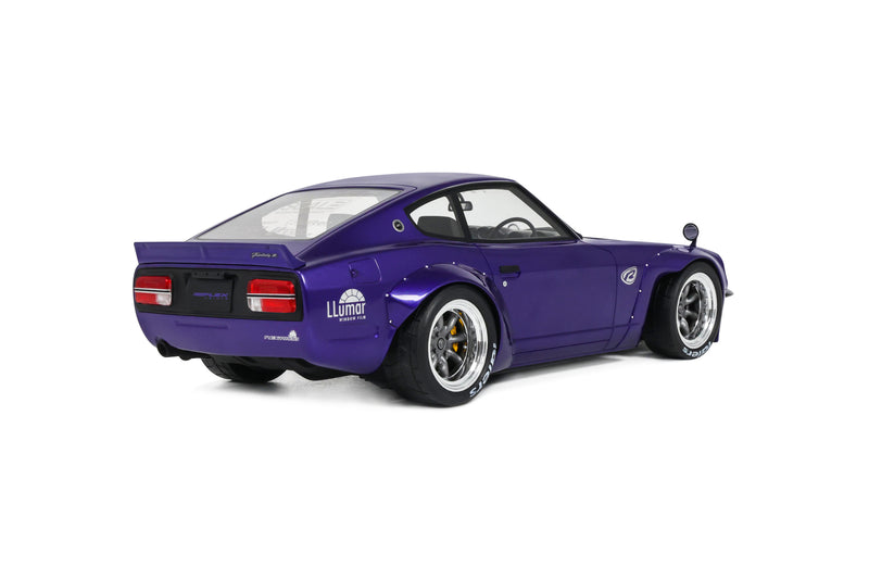 Chargez l'image dans la visionneuse de la galerie, NISSAN PANDEM FAIRLADY Z BLEU MÉTALLISÉ 2015 OTTOmobile 1:18
