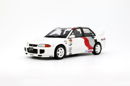 MITSUBISHI LANCER EVO III SCOTIA WHITE W83 1995 OTTOmobile 1:18