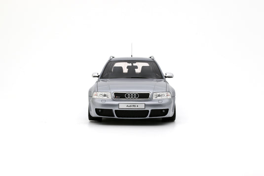 AUDI RS 4 (B5) AVANT "STANCED" AVUS SILVER 2025 OTTOmobile 1:18