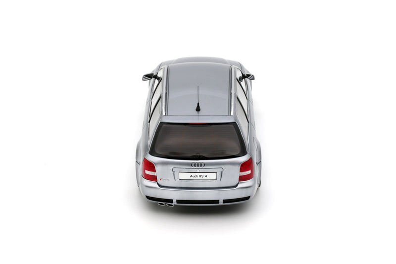 Load image into Gallery viewer, AUDI RS 4 (B5) AVANT "STANCED" AVUS SILVER 2025 OTTOmobile 1:18

