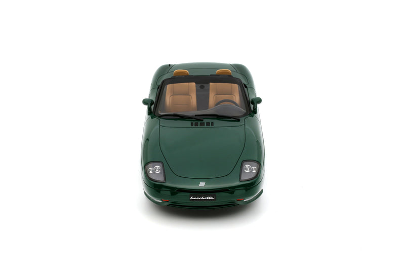Laad de afbeelding in de Gallery-viewer, FIAT BARCHETTA LIMITED EDITION STELVIO GROEN 1998 OTTOmobile 1:18
