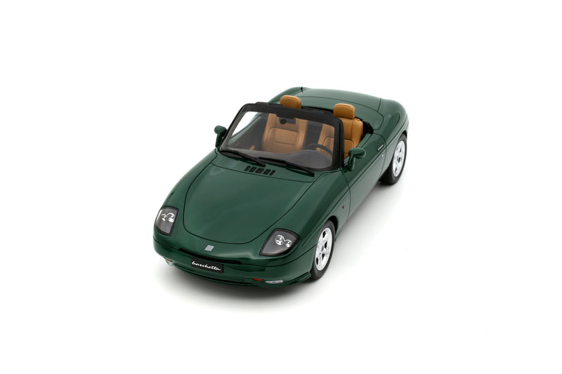 Laad de afbeelding in de Gallery-viewer, FIAT BARCHETTA LIMITED EDITION STELVIO GROEN 1998 OTTOmobile 1:18
