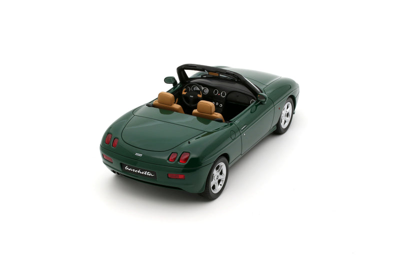 Laad de afbeelding in de Gallery-viewer, FIAT BARCHETTA LIMITED EDITION STELVIO GROEN 1998 OTTOmobile 1:18
