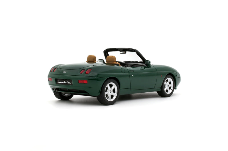 Laad de afbeelding in de Gallery-viewer, FIAT BARCHETTA LIMITED EDITION STELVIO GROEN 1998 OTTOmobile 1:18
