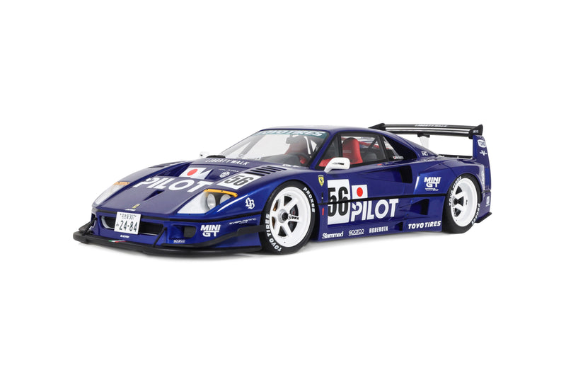 Laad de afbeelding in de Gallery-viewer, FERRARI LB-WORKS F40 METAALBLAUW 2024 OTTOmobile 1:18
