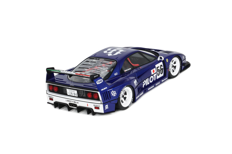 Laad de afbeelding in de Gallery-viewer, FERRARI LB-WORKS F40 METAALBLAUW 2024 OTTOmobile 1:18
