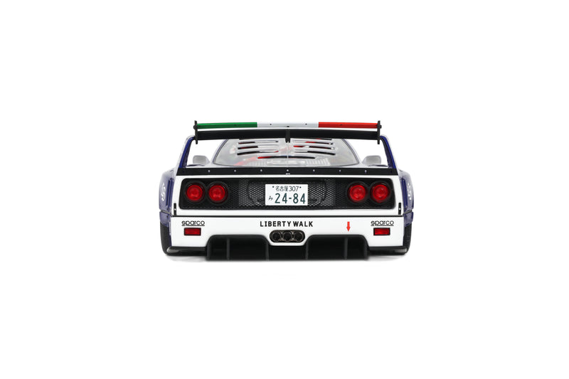 Laad de afbeelding in de Gallery-viewer, FERRARI LB-WORKS F40 METAALBLAUW 2024 OTTOmobile 1:18

