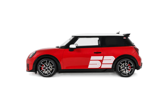 MINI COOPER JCW 1965 VICTORY EDITION CHILI ROOD 2026 OTTOmobile 1:18