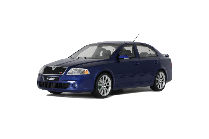 Load image into Gallery viewer, Skoda OCTAVIA RS 2.0 TFSI RACE BLUE METALLIC 2006 OTTOmobile 1:18
