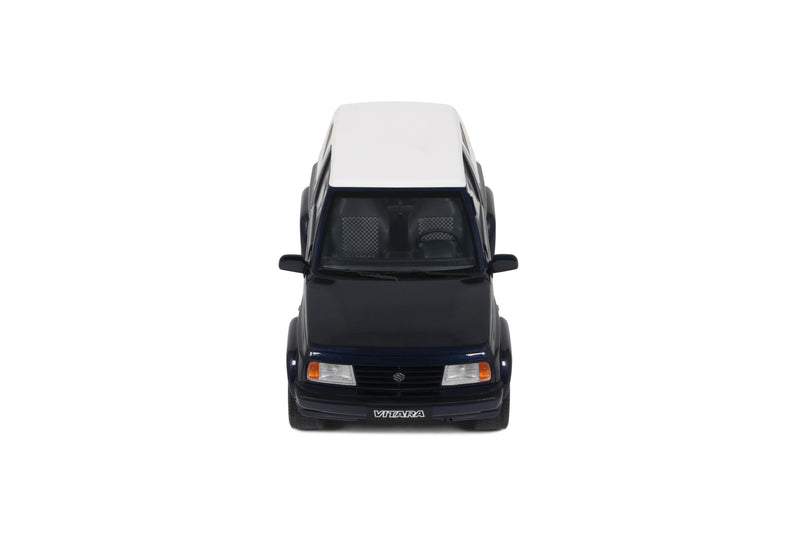 Laad de afbeelding in de Gallery-viewer, Suzuki VITARA CABRIO JLX METAALBLAUW 1994 OTTOmobile 1:18
