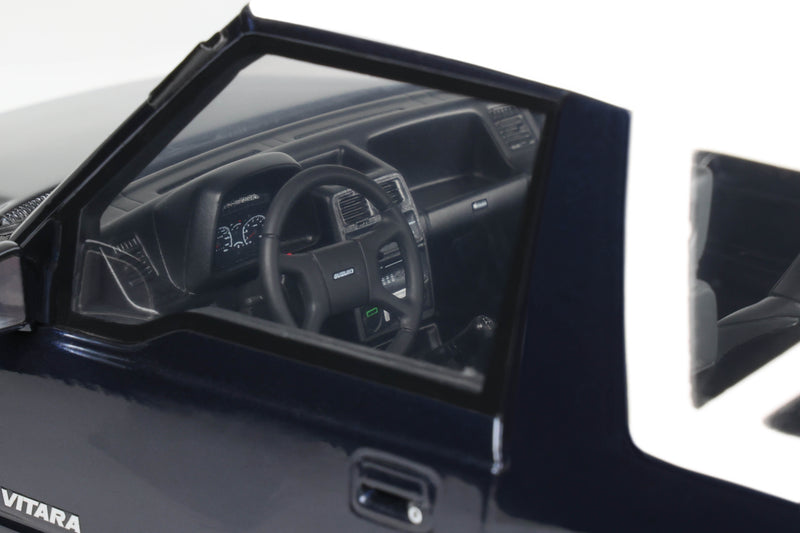 Laad de afbeelding in de Gallery-viewer, Suzuki VITARA CABRIO JLX METAALBLAUW 1994 OTTOmobile 1:18
