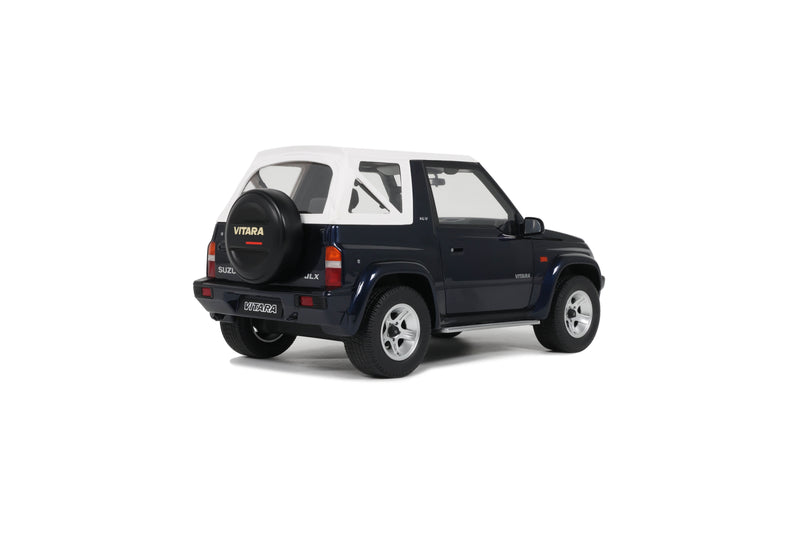 Laad de afbeelding in de Gallery-viewer, Suzuki VITARA CABRIO JLX METAALBLAUW 1994 OTTOmobile 1:18
