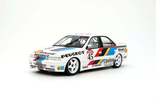 Peugeot 405 MI16 BTCC WHITE R. GRAVETT 1992 OTTOmobile 1:18