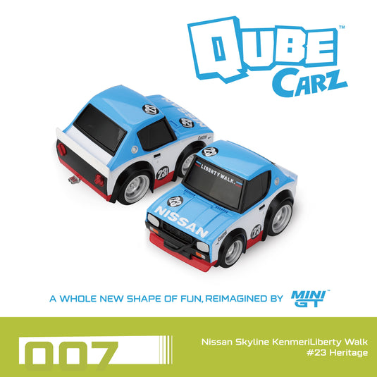 Assortment 3PCS QUBE CARZ 2026 VER.2 MINI GT 1:64