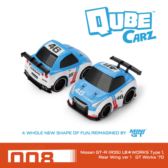 Assortment 3PCS QUBE CARZ 2026 VER.2 MINI GT 1:64