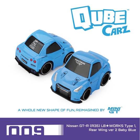 Assortment 3PCS QUBE CARZ 2026 VER.2 MINI GT 1:64