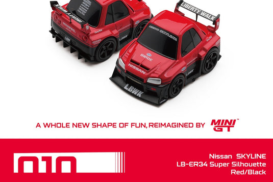 ASSORTIMENT 6 STUKS QUBE CARZ 2026 VER.2 MINI GT 1:64