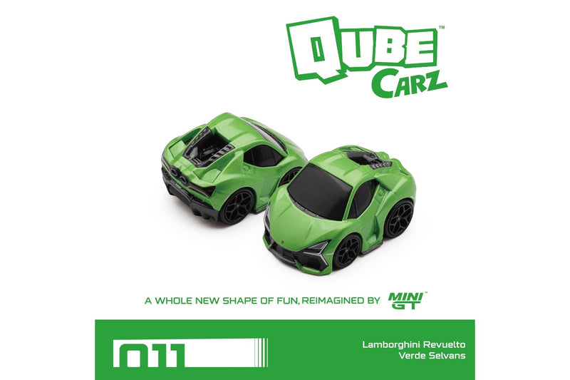 Laad de afbeelding in de Gallery-viewer, ASSORTIMENT 6 STUKS QUBE CARZ 2026 VER.2 MINI GT 1:64
