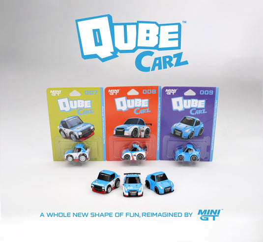 Assortment 3PCS QUBE CARZ 2026 VER.2 MINI GT 1:64