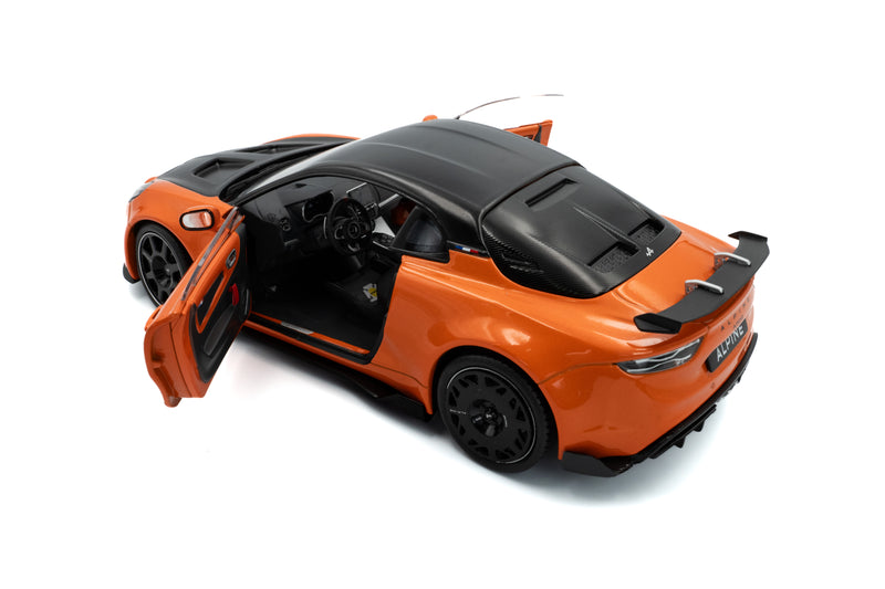 Laad de afbeelding in de Gallery-viewer, Renault ALPINE A110 RADICALE ORANJE 2024 SOLIDO 1:18
