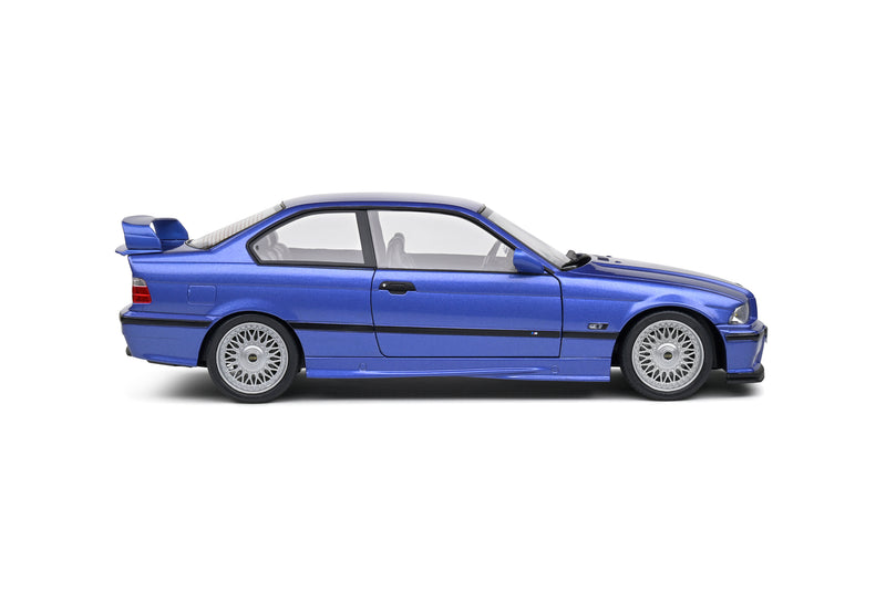 Laad de afbeelding in de Gallery-viewer, BMW M3 COUPE ESTORIL BLAUW SOLIDO WORKS 1996 SOLIDO 1:18
