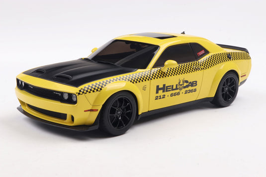 Dodge CHALLENGER SRT HELLCAT REDEYE WIDEBODY NYC HELLCAB 2023 SOLIDO 1:18
