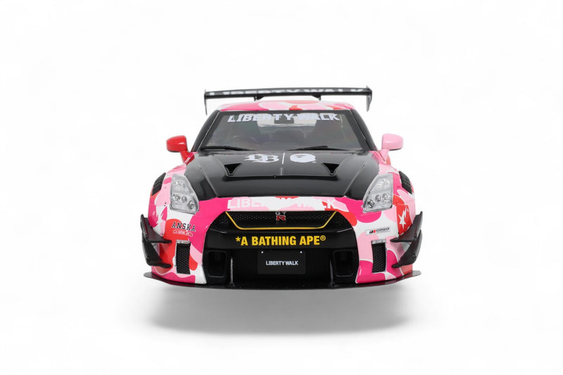 Load image into Gallery viewer, Nissan GT-R (R35) W/ LIBERTY WALK BODY KIT 2.0 PINK CAMO 2025 SOLIDO 1:18
