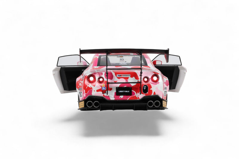Load image into Gallery viewer, Nissan GT-R (R35) W/ LIBERTY WALK BODY KIT 2.0 PINK CAMO 2025 SOLIDO 1:18
