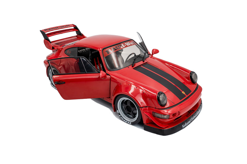 Laad de afbeelding in de Gallery-viewer, Porsche RWB BODYKIT TAIKANO KAISHIN ROOD 2024 SOLIDO 1:18
