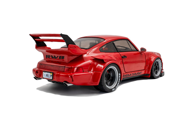 Laad de afbeelding in de Gallery-viewer, Porsche RWB BODYKIT TAIKANO KAISHIN ROOD 2024 SOLIDO 1:18
