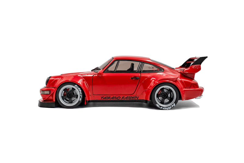 Laad de afbeelding in de Gallery-viewer, Porsche RWB BODYKIT TAIKANO KAISHIN ROOD 2024 SOLIDO 1:18
