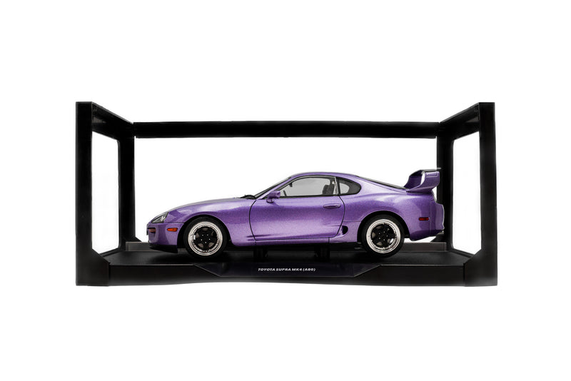 Laad de afbeelding in de Gallery-viewer, TOYOTA SUPRA MK4 (A80) SOLIDO WORKS PAARS 1993 SOLIDO 1:18
