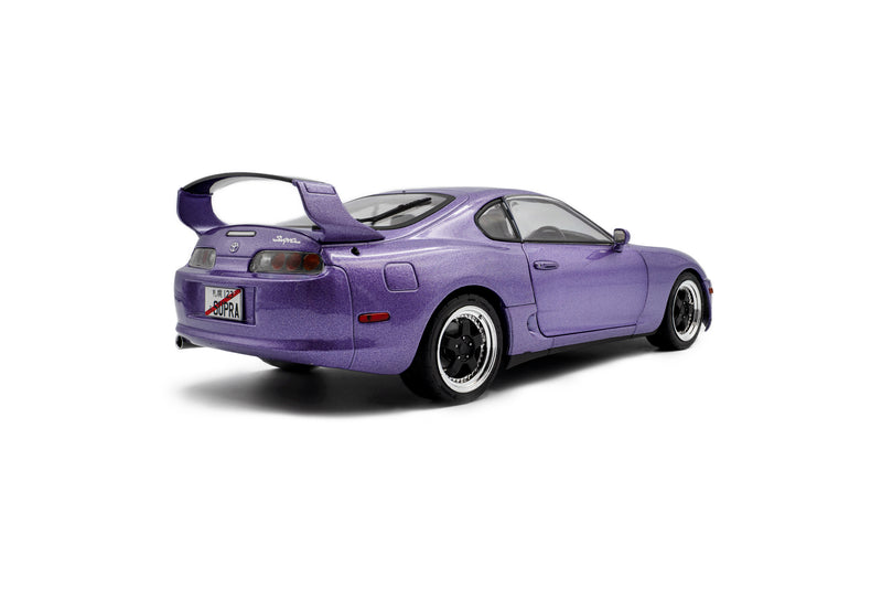 Laad de afbeelding in de Gallery-viewer, TOYOTA SUPRA MK4 (A80) SOLIDO WORKS PAARS 1993 SOLIDO 1:18
