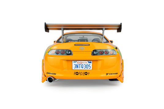 TOYOTA SUPRA MK4 (A80) FAST&FURIOUS 1 BRIAN TOIT OUVRANT 2001 SOLIDO 1:18