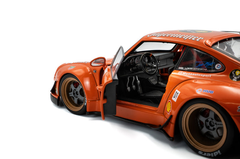Load image into Gallery viewer, Porsche RWB BODYKIT ORANGE 2020 SOLIDO 1:18
